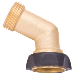 Brass Gooseneck Swivel Hose Connector