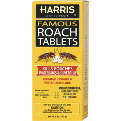 Roach & Silverfish Killer Tablets, 6 Oz.