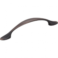 96 mm Brushed Oil Rubbed Bronze Arched Somerset Cabinet Pull