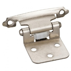 Traditional 1/2" Satin Nickel Hinge 