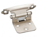 Traditional 1/2" Satin Nickel Hinge 