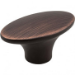 1-7/8" Brushed Oil Rubbed Bronze Oval Hudson Cabinet Knob