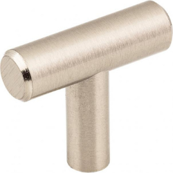 1-9/16" Satin Nickel Naples Cabinet "T" Knob