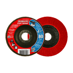 Diablo 4-1/2" 80-Grit Flap Disc