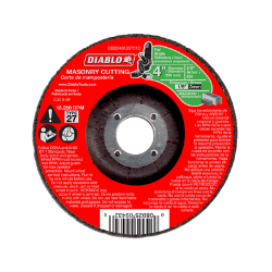 Diablo 4" Masonry Cut Off Disc - Type 27