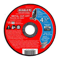 Diablo 4-1/2" Metal Cut Off Disc - Thin Kerf