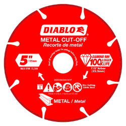 Diablo 5" Diamond Metal Cut-Off Blade