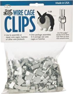 METAL CAGE CLIPS FOR WELDED WIRE