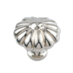 1-3/8" Polished Nickel Cabinet Knob