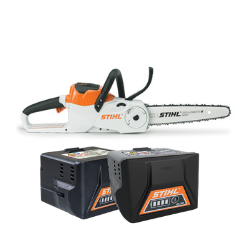 STIHL MSA 120 Cordless Chainsaw with AK20 & AK30 Batteries