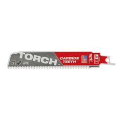 SAWZALL TORCH Carbide Blades 6 in. 7 TPI