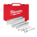 1/4" Drive 50pc Ratchet & Socket Set - SAE & Metric