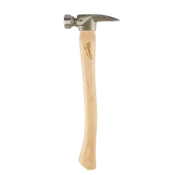 19oz Milled Face Hickory Handle Framing Hammer