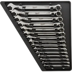 15pc Combination Wrench Set - Metric