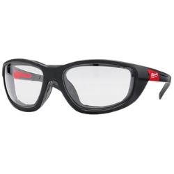 Clear Performance Safety Glasses with Gasket