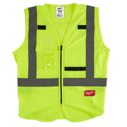 High Visibility Yellow Safety Vest - S/M