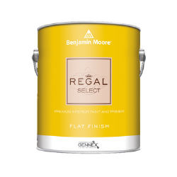 Regal Select Flat, White Base - 5 Gallons