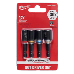 Shockwave 1-7/8" Magnetic Nut Driver Set (4PC)