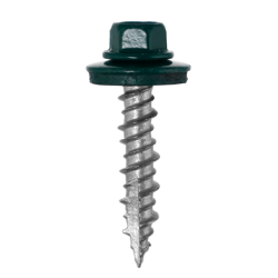 1" Galvanized Roofing Screw, 250 Count