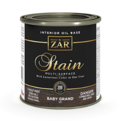 ZAR Interior Oil Base Stain, Baby Grand - 1/2 Pint