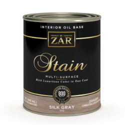 ZAR Interior Oil Base Stain, Silk Gray - 1 Quart