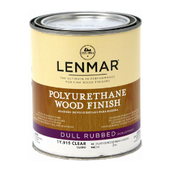 Lenmar Dull Ribbed Polyurethane Wood Finish, 1 Gallon