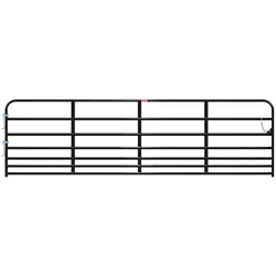 14&#8242; 7 Rail Gate - Black