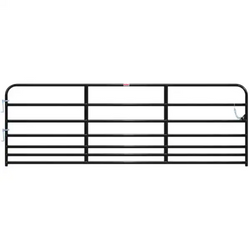 12&#8242; 7 Rail Gate - Black