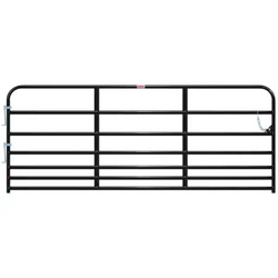 10&#8242; 7 Rail Gate - Black