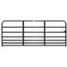 10&#8242; 7 Rail Gate - Black