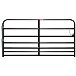 8&#8242; 7 Rail Gate - Black