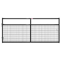 10&#8242; Wire-Filled Gate  Black