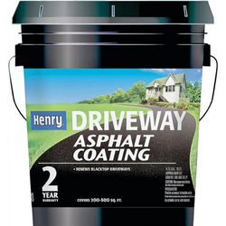 Henry Black Asphalt Driveway Sealer, 5 Gallons