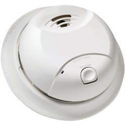 10-Year Ionization Smoke Sensor with Alarm - White