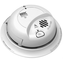 Hardwired Smoke and Carbon Monoxide Alarm with Backup Battery