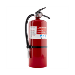 10 Lb.  Rechargeable Commercial Fire Extinguisher UL rated 4-A:60-B:C