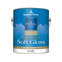 Regal Select Exterior MoorGlo Semi-Gloss, White - 5 Gallons