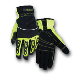 High-Visibility Impact Protection Glove, Extra Large