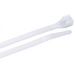 8" White Nylon Cable Ties, 100 Pack