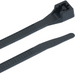 8" Black Nylon Cable Ties, 100 Pack