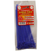 8" Blue Cable Ties, 50 Lb. Strength - 100 Pack	