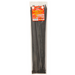 17" Black Cable Tie, 50 Count - 175 Lbs