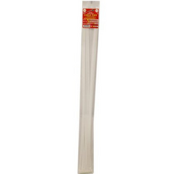 36.5" Natural Cable Tie, 10 Count - 175 Lbs