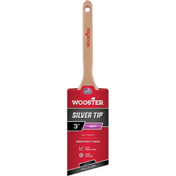 Wooster 3" Silver Tip Semioval Angle Sash