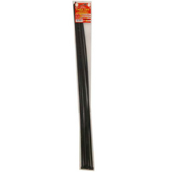 36.5" Black Cable Tie, 10 Count - 175 Lbs