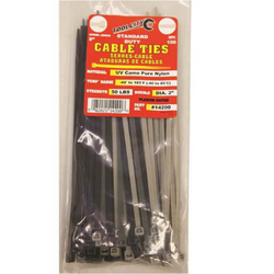 8" Camo Cable Tie, 100 Count - 50 Lbs