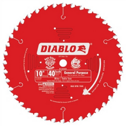 10" 40T General Purpose Circular Saw Blade