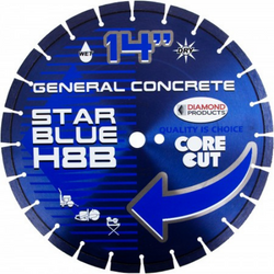 14"x.125 Star Blue High Speed Diamond Blade