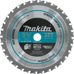 5-7/8" 32T Carbide-Tipped Saw Blade, Metal/General Purpose