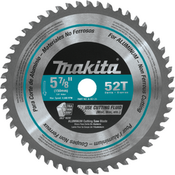 5-7/8" 52T Carbide-Tipped Saw Blade, Aluminum